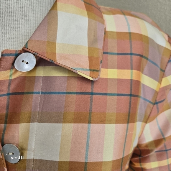 Harris Wallace New York silk blazer 10 - Picture 6 of 10